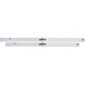 GEPCO Règle de Maçon 2pcs 180-200 cm Alu...