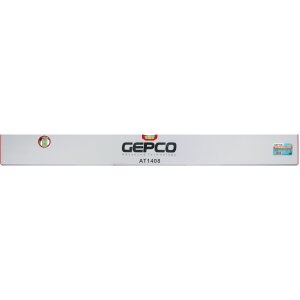 GEPCO Aluminum Straight Edge 3 cps Set 100-120-150 cm Alu - 2 Spirit Levels