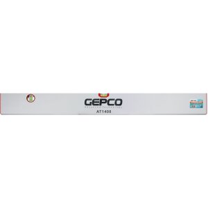 GEPCO Aluminum Straight Edge 6cps Set 60-100-120-150-180-200 - 2 Spirit Levels