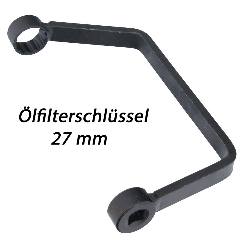 27 mm Oil Filter Removal Tool Wrench PSA Ford Peugeot Citroen 2.0