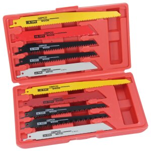 10x Jigsaw Blades T-Shank Set for Metal and Wood Saw...