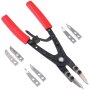 10" Circlip Pliers Snap Ring Internal External Plier with Replaceable Tips 265mm