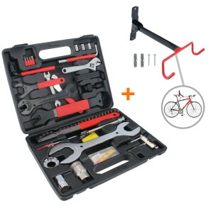 48-tlg Fahrrad Werkzeugkoffer Set Profi Reparatur...