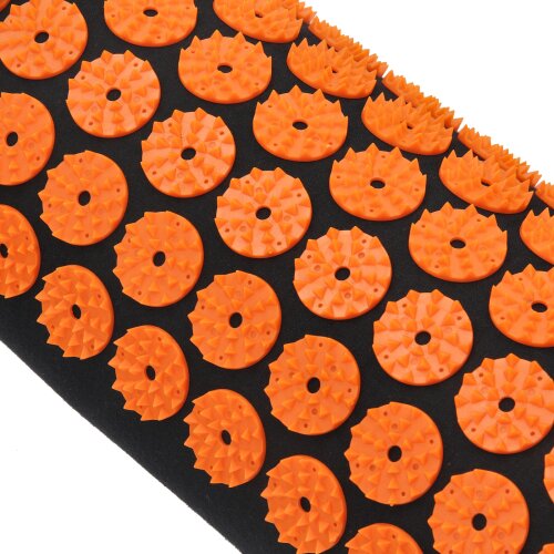 Tappetino agopressione agopuntura chiodato tappeto cuscino 72x42 cm  Arancione, 28,79 €
