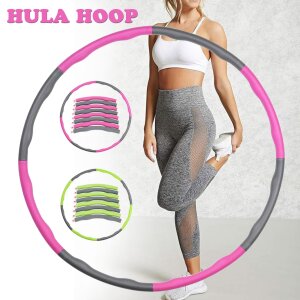 8 pièces Réglable Hula Hoop Pneus Mousse...