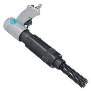 Druckluft Nadelentroster Nadelpistole Rostentferner mit Nadelkopf 19 Nadeln 3mm 