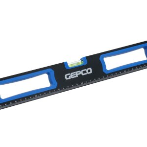 GEPCO Profi Wasserwaagen Set 3tlg Aluminium 3 Libellen 80 + 120 + 200 cm Lineal 