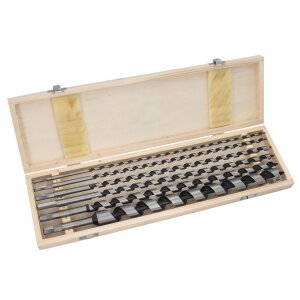 GEPCO 6-piece Wood Drill Set, Spiral and Auger Drills,...