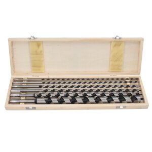 GEPCO 6-piece Wood Drill Set, Spiral and Auger Drills,...